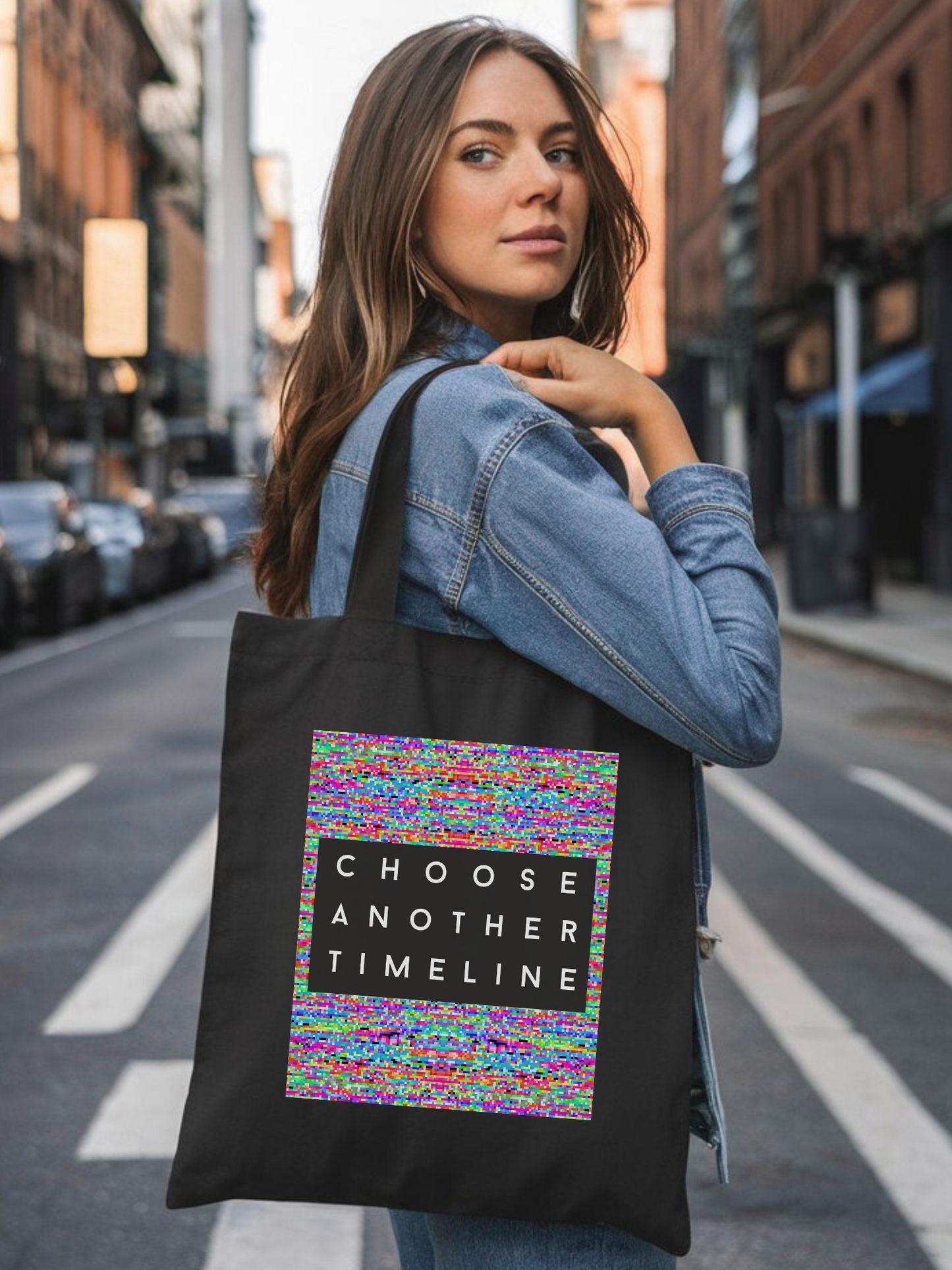 The Timeline Jumper Canvas Tote - The Singularity Series