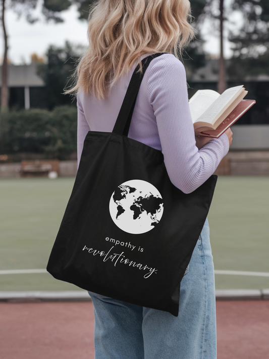 Empathy Is Revolutionary™ Canvas Tote Bag - Rebelle