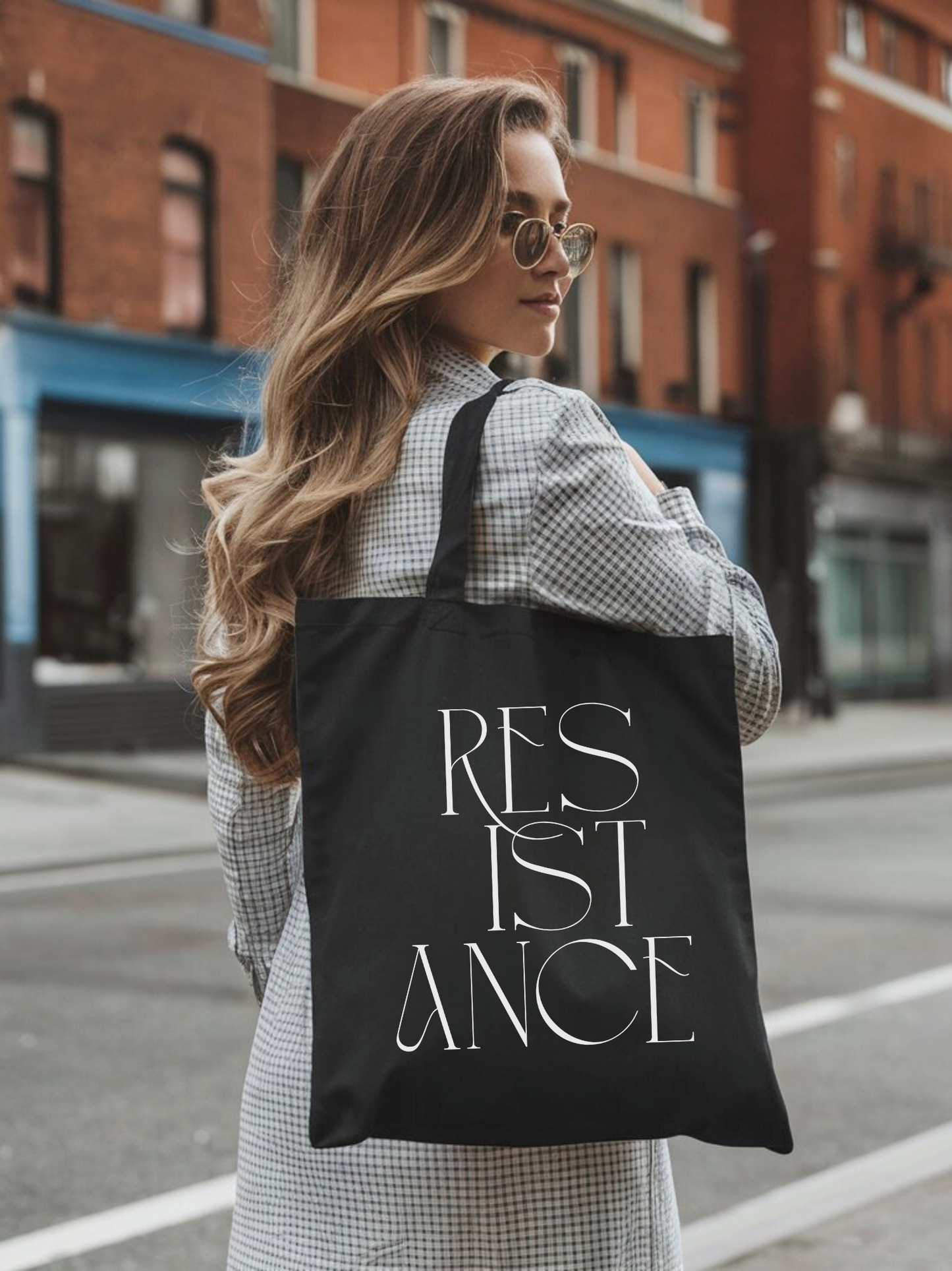 RESISTANCE Canvas Tote Bag - The Singularity Series