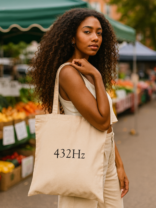 The Frequency Collection Canvas Tote Bag - 432Hz